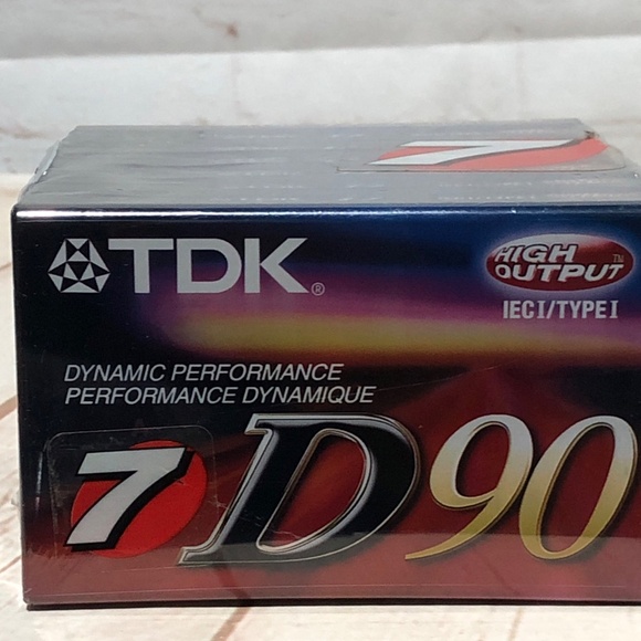 TDK blank cassette tapes 90 minute sealed lot of 7 - Picture 6 of 7